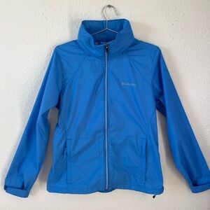 Columbia Women’s Blue Lightweight Zip Jacket L